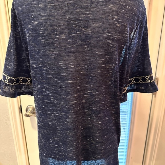 🌻Apt 9 Tied Front Blouse w/Ruffle Sleeve🌻 - Picture 5 of 7